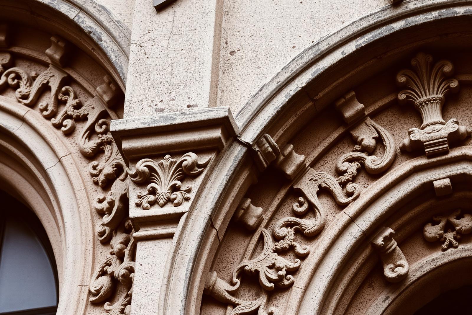 A Havana facade under restoration